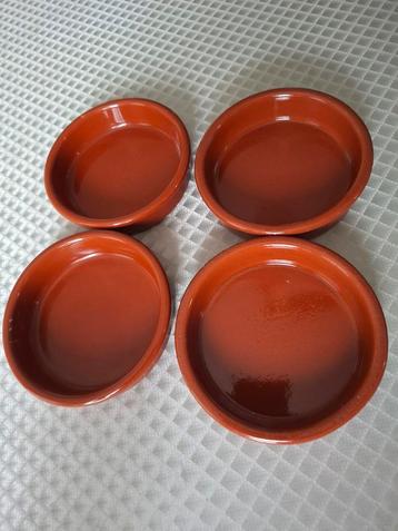 Set van 4 overschoteltjes, Enlèvement ou Envoi, Comme neuf