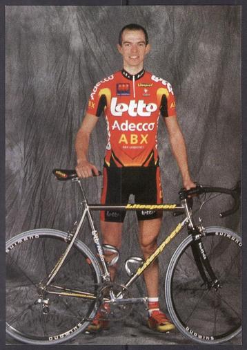 Tom Stremersch  Lotto Adeco ABX, Envoi