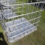 cage citerne  IBC, 150 liter of meer, Ophalen, Zo goed als nieuw, Metaal