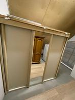 Kleerkast met spiegel (zelf af te breken), Huis en Inrichting, Kasten | Kleerkasten, Ophalen, Met deur(en), Gebruikt, 200 cm of meer