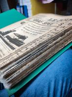 Lot de 94 journaux de guerre, affiches, documentations, Ophalen of Verzenden