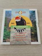 Koninkrijk België 1993 Zoo Antwerpen coin set, Timbres & Monnaies, Série, Enlèvement, Autre