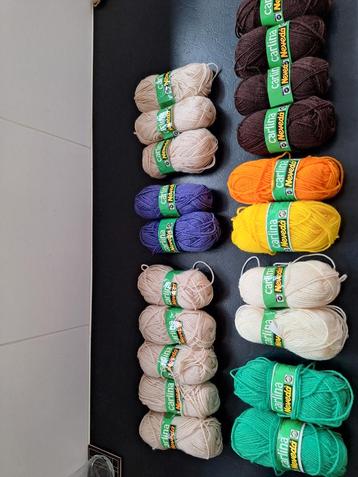 20 bolletjes van 40gr verschillende kleuren