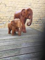 Houten olifanten, Ophalen