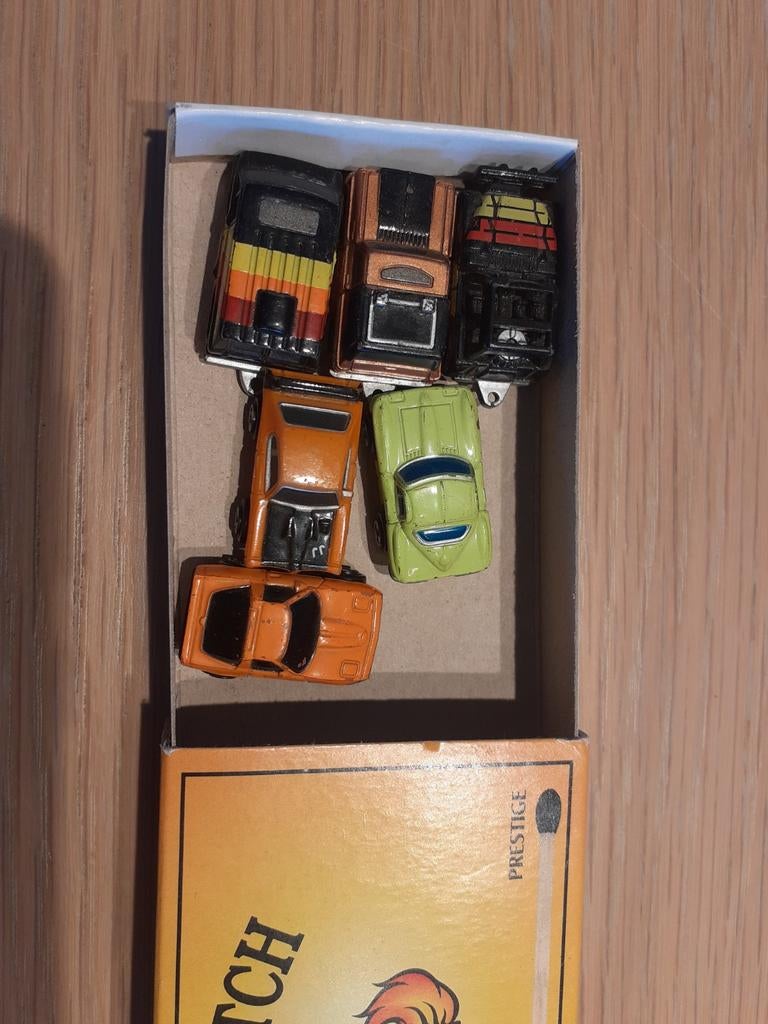 Six micromachines (petites voitures des années 1980)., Hobby & Loisirs créatifs, Modélisme | Voitures & Véhicules, Enlèvement ou Envoi