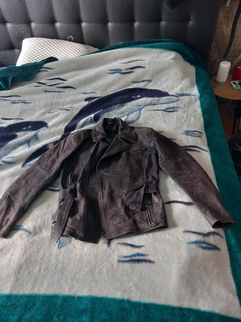 Dames motor jas leer, Jas | leer, Ophalen of Verzenden, Dames, Overige