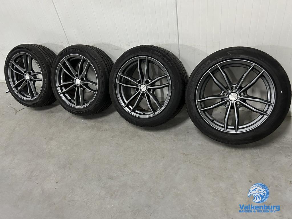 Renault Trafic Opel Vivaro 18 inch antraciet GMP Swan velgen, Pneus et Jantes, 245 mm, Pneus été, 18 pouces