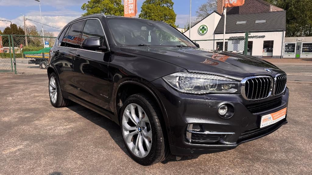Bmw X5 X-Drive25d, 153.938 km, Automaat, 2014, Euro6+Keuring, Autos, BMW, Cuir, Argent ou Gris, Achat, Entreprise
