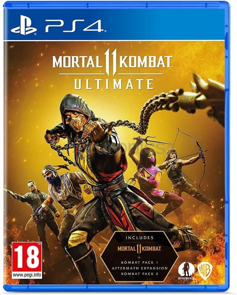 mortal kombat 11 jeu playstation 4, Ophalen of Verzenden, Zo goed als nieuw