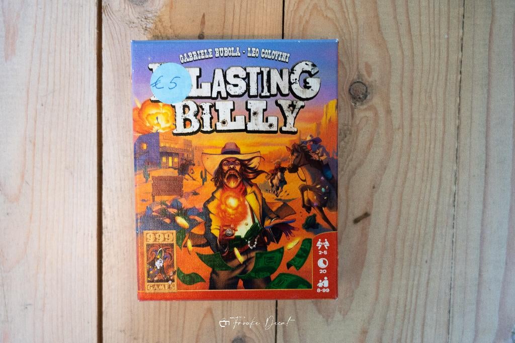 Blasting billy spel, Vijf spelers of meer, Ophalen, Zo goed als nieuw, 999 Games