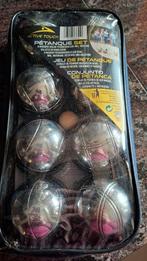Jeu de boulle ballen met meter en balletje, Sports & Fitness, Bowling, Enlèvement ou Envoi, Comme neuf