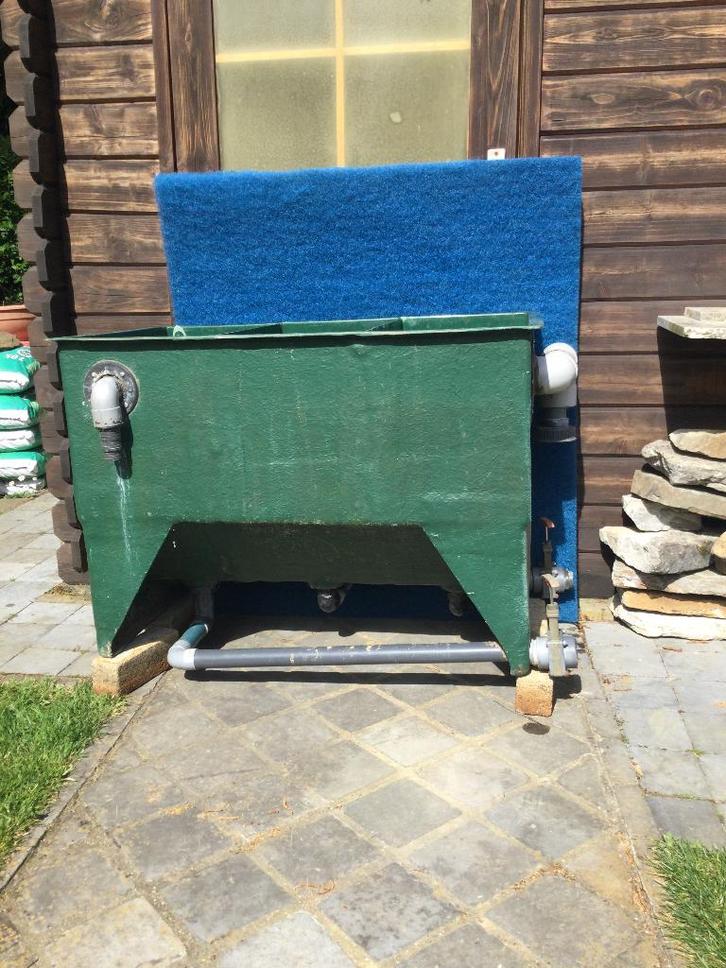 Filtre trois chambres pour bassin à poissons, Jardin & Terrasse, Accessoires pour étangs, Utilisé, Filtre de bassin, Enlèvement