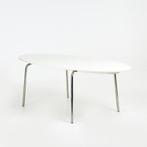 Table à manger ovale à donner, Maison & Meubles, 100 à 150 cm, Enlèvement, Utilisé, Métal