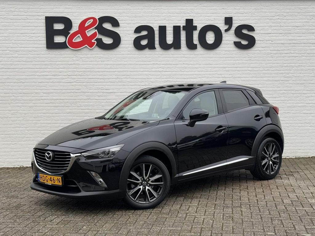 Mazda CX-3 2.0 SkyActiv-G 150 GT-M 4WD Automaat Led Camera C, Auto's, Mazda, Automaat, Zwart, 146 g/km, Overige kleuren