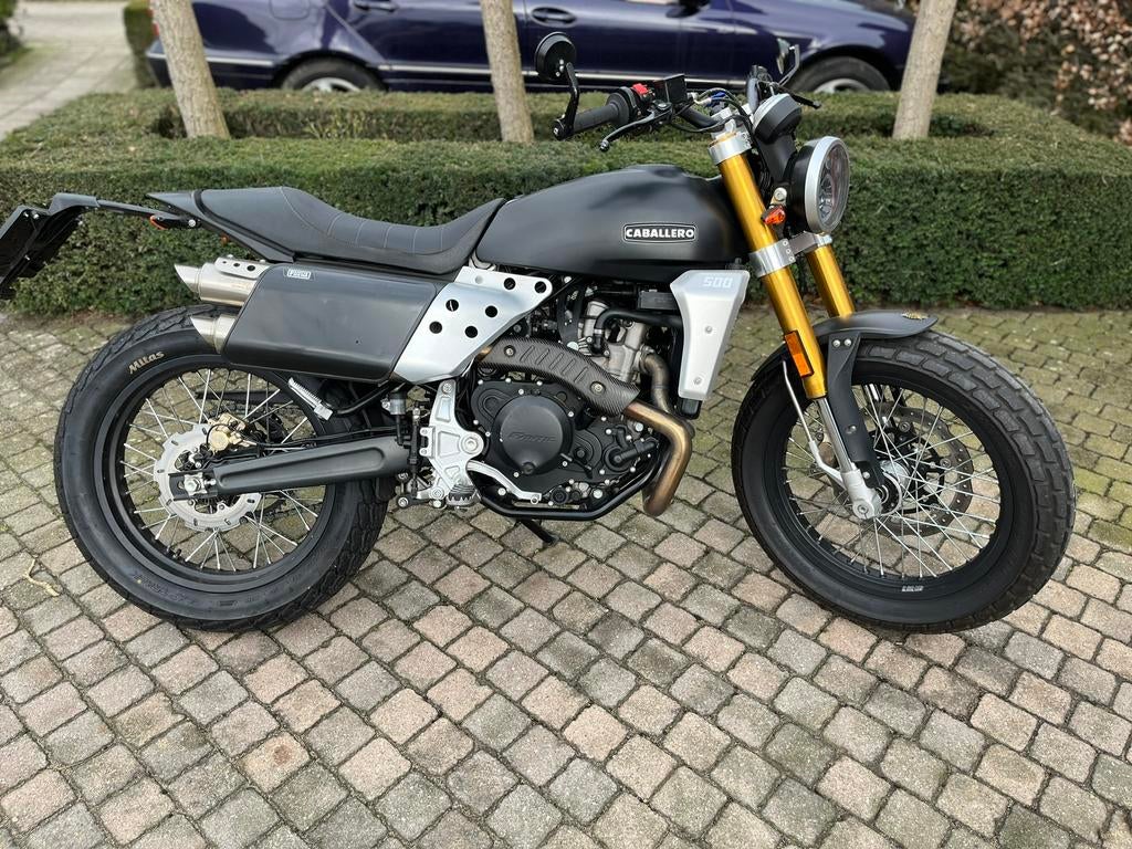 Fantic Caballero 500 Flat Track, Motoren, LED Verlichting, Occasion, Motorrijbewijs A, 449 cc