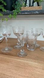 Oude glaasjes, Ophalen