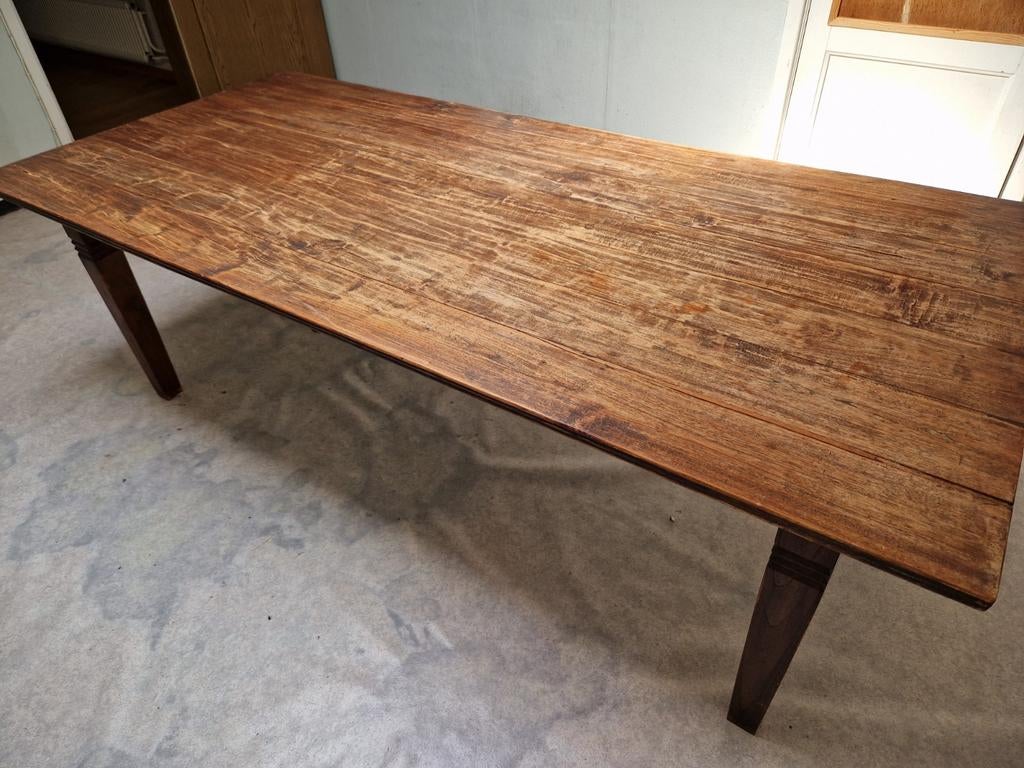Franse boerentafel 250cm, Huis en Inrichting, Tafels | Eettafels, Ophalen
