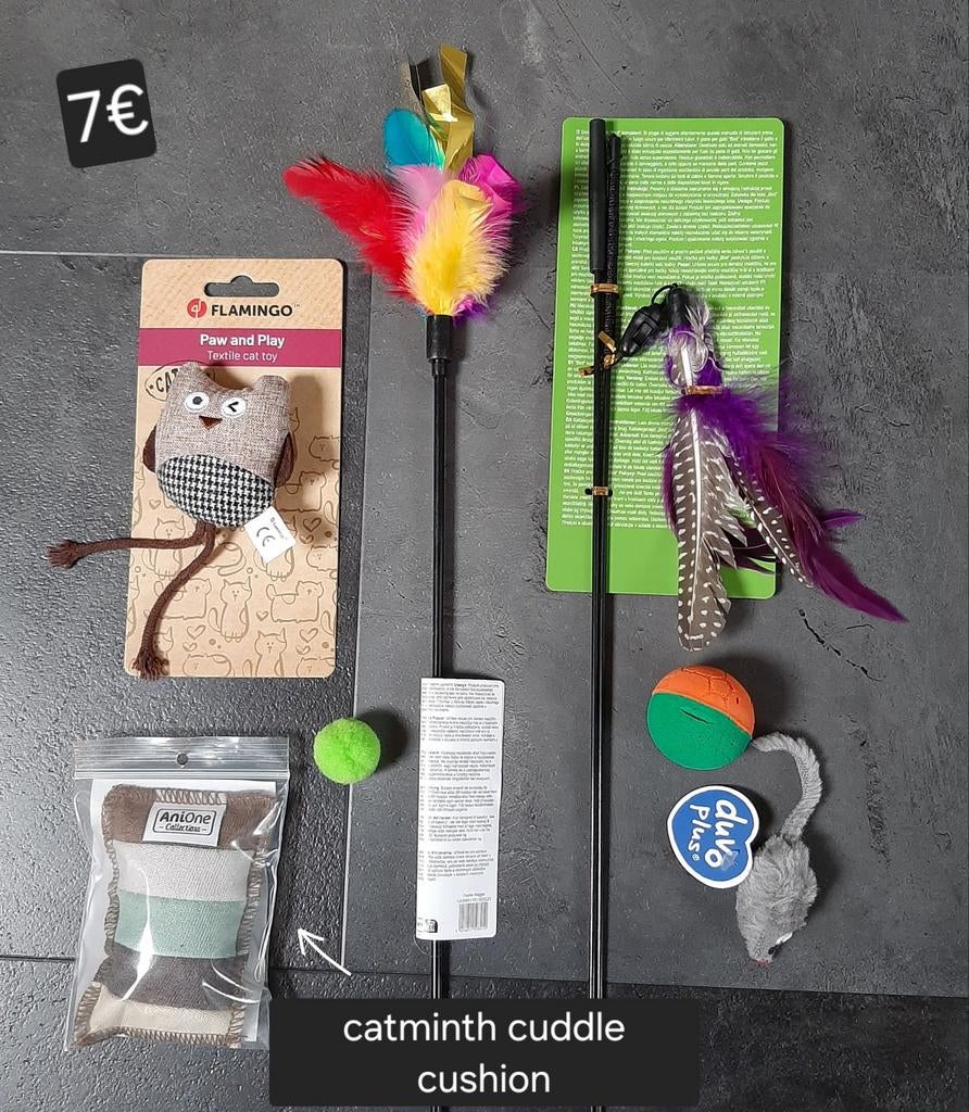 Kattenspeelgoed set, Animaux & Accessoires, Jouets pour chats, Enlèvement ou Envoi, Neuf