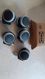 Sparepart bureaustoel wielen ikea, Huis en Inrichting, Ophalen