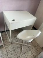 Bureau enfants avec chaise ikea, Enlèvement, Utilisé, Bureau