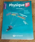 Physique 5 ème Sciences Générales De Boeck, Physique, Enlèvement, Utilisé, Secondaire