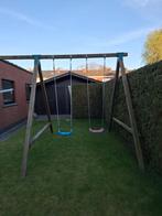 Schommel in hout -  verstelbaar, Ophalen, Schommel