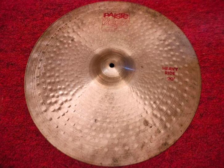 Cymbales Paiste, Musique & Instruments, Batteries & Percussions, Utilisé, Enlèvement ou Envoi