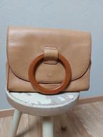 Vegan cognac crossbody handtas, Overige merken, Bruin, Ophalen of Verzenden, Zo goed als nieuw