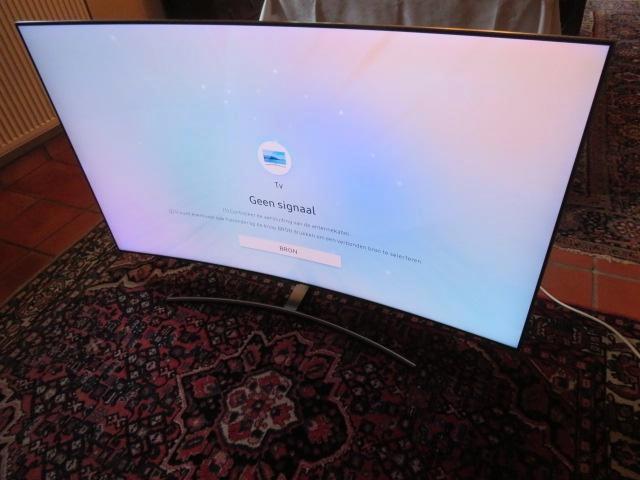 Grote SAMSUNG QLED-TV 65 inch / 163 cm gebogen scherm, Audio, Tv en Foto, Televisies, Zo goed als nieuw, QLED, 100 cm of meer