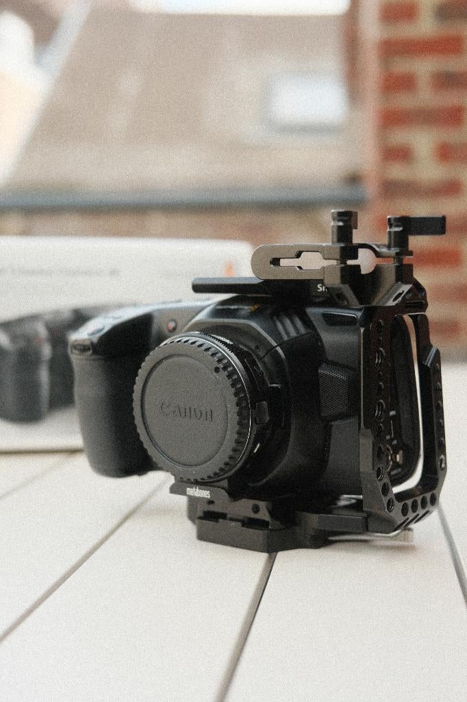 Kit Blackmagic Pocket Cinema Camera 4K (+ Metabones), Audio, Tv en Foto, Videocamera's Digitaal, Zo goed als nieuw, Camera, Overige merken