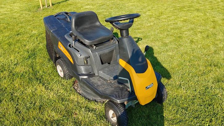 Stiga zitmaaier MJ66E, Tuin en Terras, Zitmaaiers, Gebruikt, Minder dan 90 cm, Elektrische starter, Opvangbak, Versnellingen, Ophalen