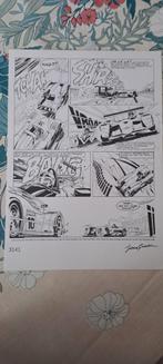 michel vaillant ex libris genummerd en handtekening, Eén stripboek, Ophalen of Verzenden, Nieuw, Jean Graton