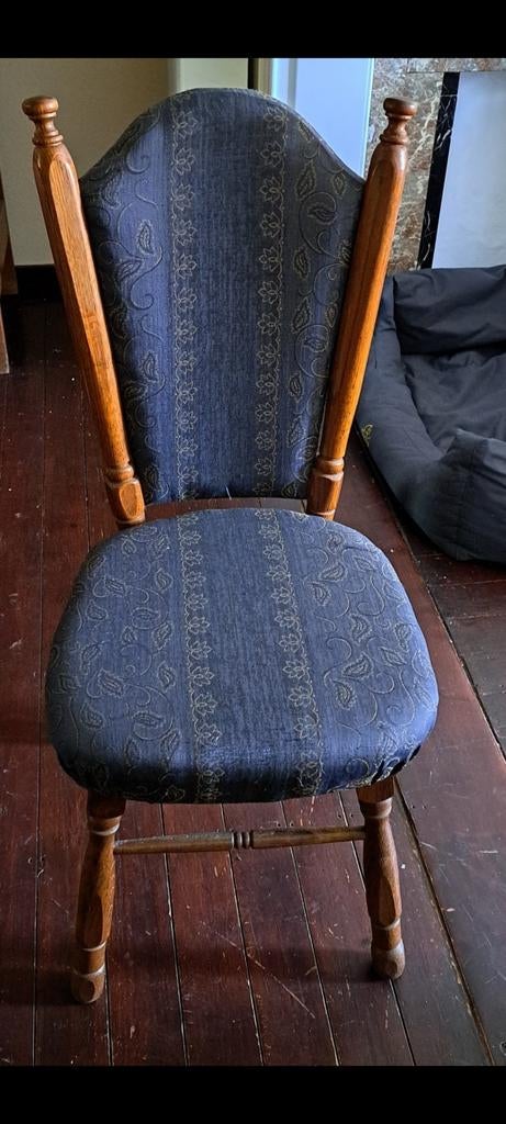 6 houten stoelen, Antiek en Kunst, Ophalen