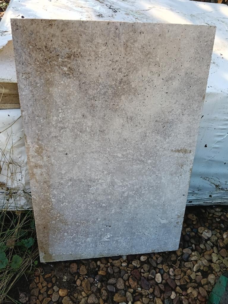 60x40x3 travertijn natuursteenplaat, Doe-het-zelf en Bouw, Tegels, Nieuw, Overige typen, Overige materialen, 40 tot 60 cm, 40 tot 60 cm