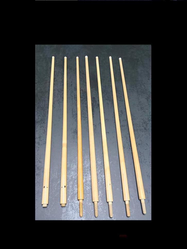 Flèches queue de billard, Sport en Fitness, Biljarten en Poolen, Zo goed als nieuw, Keu of Ballen, Ophalen of Verzenden