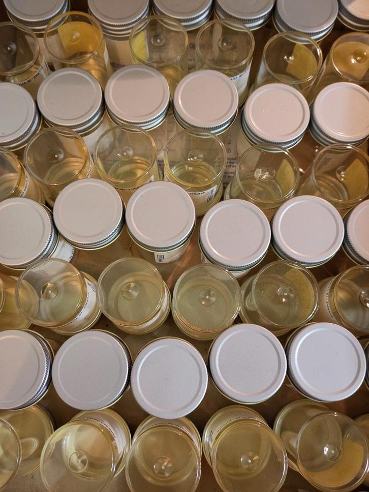 289 bocaux à vis Sterilin 60 ml avec couvercle en aluminium, Articles professionnels, Stock & Retail | Emballage & Expédition