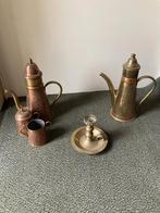 koffiekan in koper, Ophalen, Koper