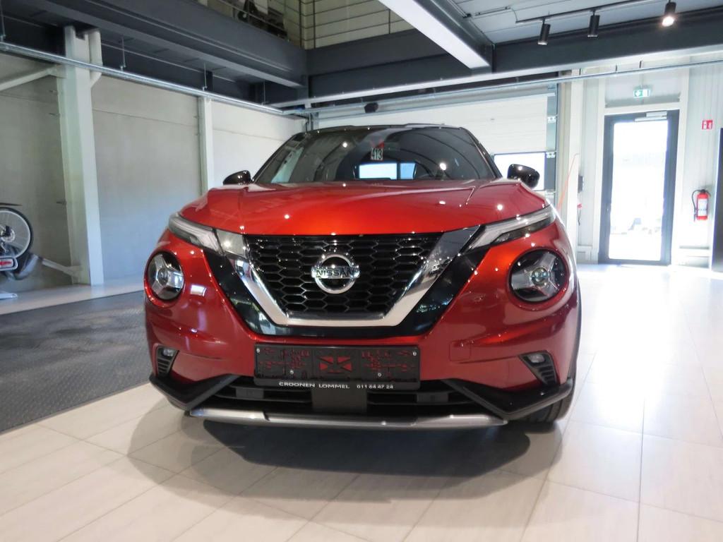 Nissan Juke Juke 1.0 DIG-T 2WD N-Design (EU6AP) (bj 2022), Stof, Gebruikt, Euro 6, Adaptive Cruise Control