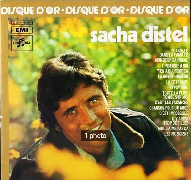 33 tours Sacha Distel "Disque d'or" EMI, CD & DVD, Vinyles | Jazz & Blues, Utilisé, Jazz, 1960 à 1980, 12 pouces, Enlèvement ou Envoi