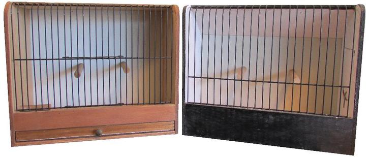 Tentoonstellingskooi, Dieren en Toebehoren, Vogels | Hokken en Kooien, Nieuw, Vogelkooi, Hout, Ophalen of Verzenden