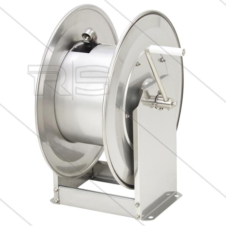 RVS Slanghaspel Dubbel 90/50m Handbediend, Autos : Divers, Autos divers Autre, Envoi