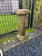 Antiek witstenen zuiltje, geen beton en ook niet gegoten, Ophalen