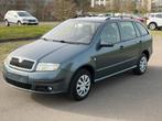 Skoda Fabia 2005 1.2i - prêt à immatriculer , très propre, Autos, Skoda, 144 g/km, Argent ou Gris, Achat, Noir