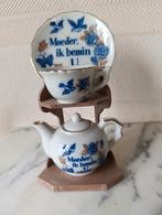 Bordje met tasje en kannetje op een rekje, Antiek en Kunst, Ophalen