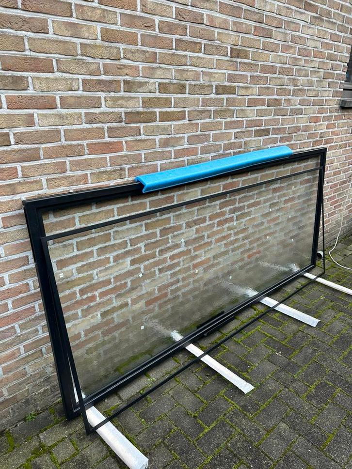 Staaldeur met vastpaneel, Doe-het-zelf en Bouw, Deuren en Vliegenramen, Nieuw, Overige typen, 215 cm of meer, 120 cm of meer, Metaal
