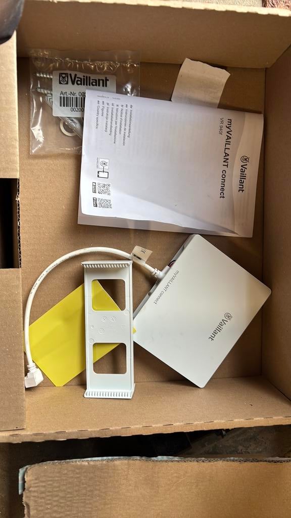 My vaillant connect VR 940 f, Doe-het-zelf en Bouw, Ophalen of Verzenden, Nieuw