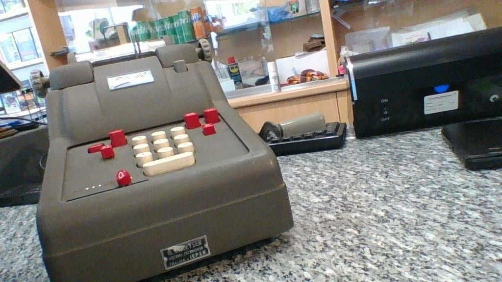 ANTIEKE REKENMACHINE, Ophalen