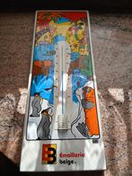 Emaillerie Belge plaque émaillée thermomètre, Enlèvement ou Envoi, Comme neuf, Panneau publicitaire