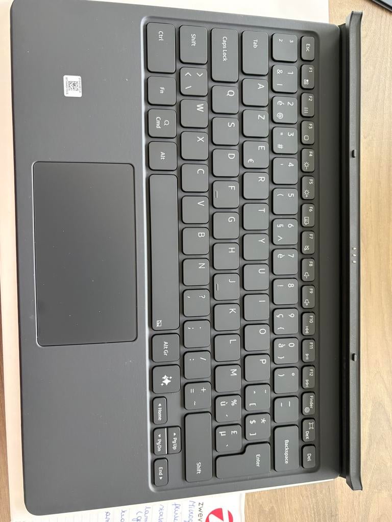 Samsung hoesje tablet, Computers en Software, Toetsenborden, Ophalen, Azerty, Zo goed als nieuw