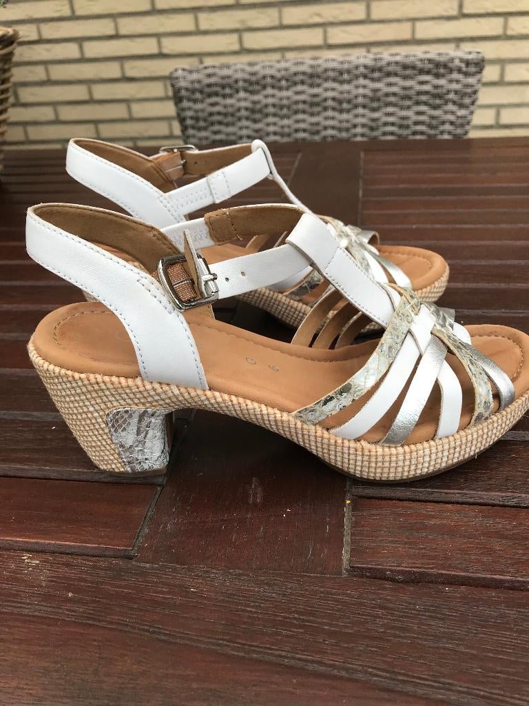 sandalen, Kleding | Dames, Schoenen, Ophalen, Wit, Gabor, Sandalen of Muiltjes